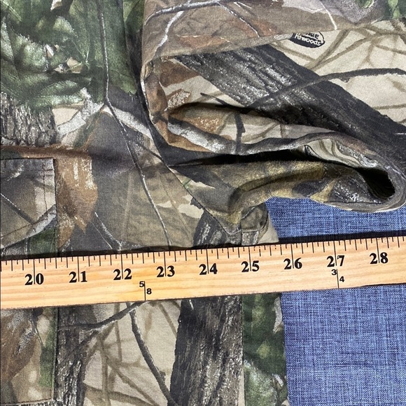 Ranger XL Camouflage Button-Up Shirt Long Sleeve 100% Cotton Hunting Outdoor - Picture 11 of 13